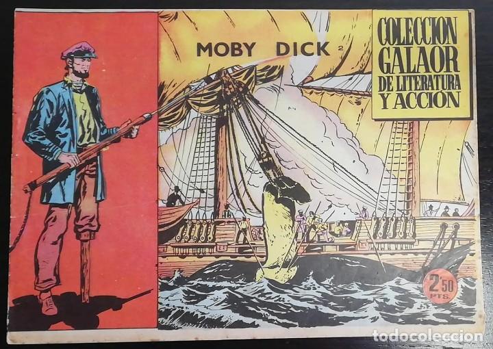 Tebeos: Moby Dick. Galaor 1965. Colecci&oacute;n Completa 4 ejemplares - Foto 7