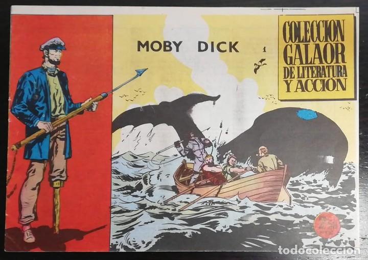 Tebeos: Moby Dick. Galaor 1965. Colecci&oacute;n Completa 4 ejemplares - Foto 9