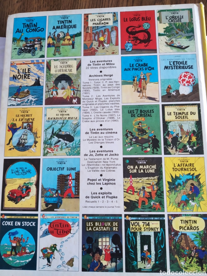 Tebeos: TINTIN ET LES PICAROS edici&oacute;n 1976 - Foto 2