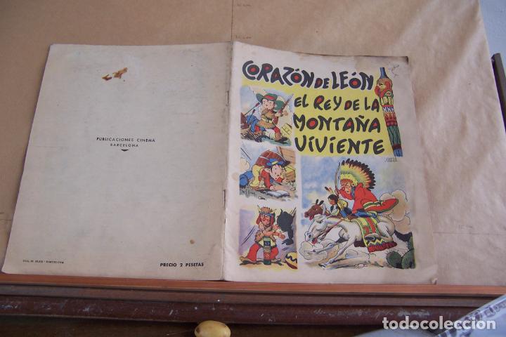 Tebeos: PUBLICACIONES CINEMA, CORAZON DE LEON, sin catalogar. - Foto 1
