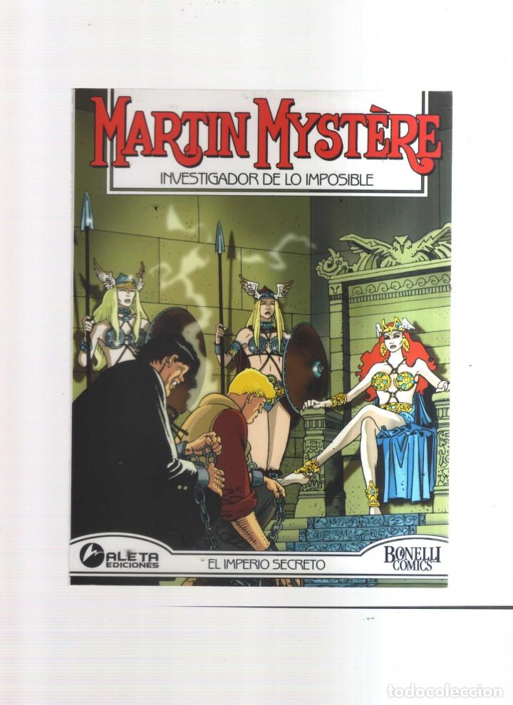 Tebeos: MARTIN MYSTERE N,7 EL IMPERIO SECRETO - Foto 1