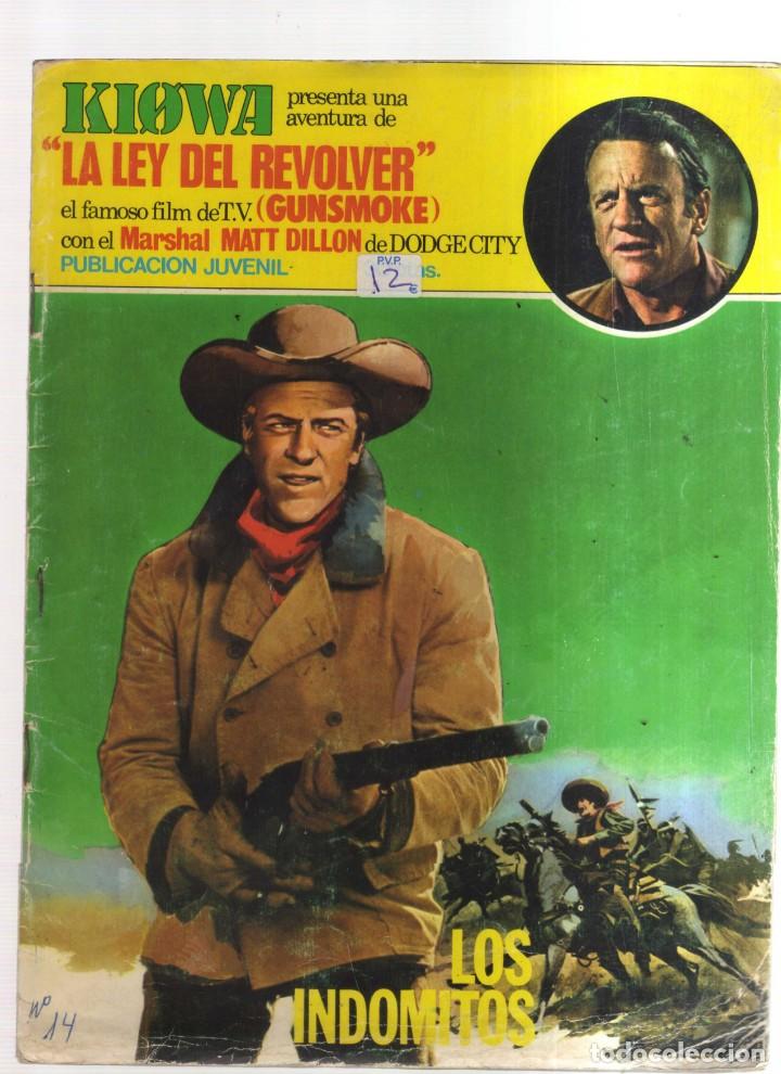 Tebeos: KIOWA LA LEY DEL REVOLVER LOS INDOMITOS - Foto 1