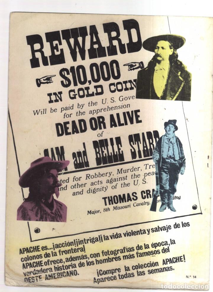 Tebeos: KIOWA LA LEY DEL REVOLVER LOS INDOMITOS - Foto 2