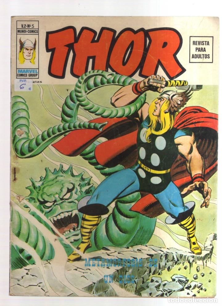 Tebeos: THOR V,2 N,5 MARVEL METAMORFOSIS DE UN DIOS - Foto 1