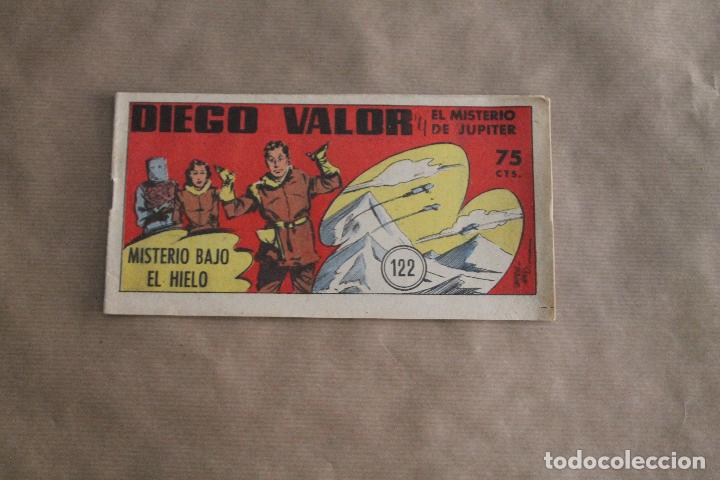 Tebeos: DIEGO VALOR N&ordm; 122 , ORIGINAL - Foto 1