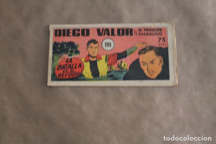 Tebeos: DIEGO VALOR N&ordm; 109 , ORIGINAL - Foto 1