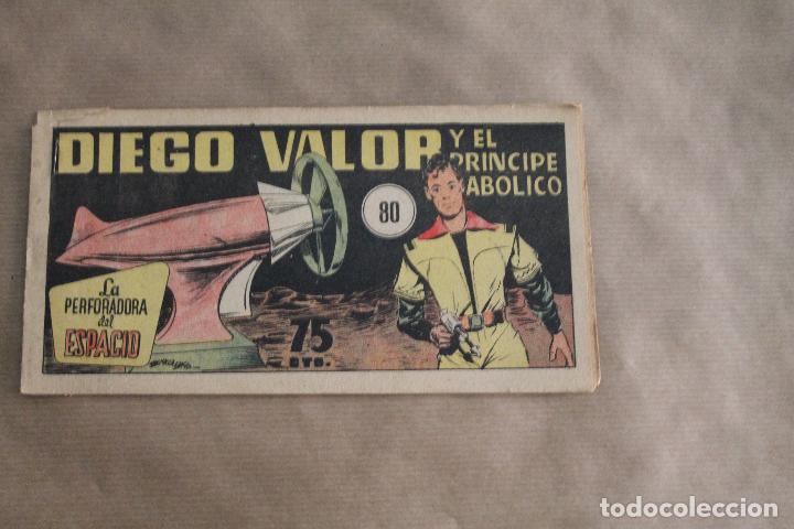 Tebeos: DIEGO VALOR N&ordm; 80 , ORIGINAL - Foto 1
