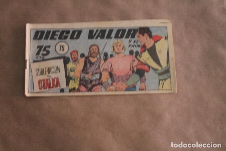 Tebeos: DIEGO VALOR N&ordm; 75 , ORIGINAL - Foto 1