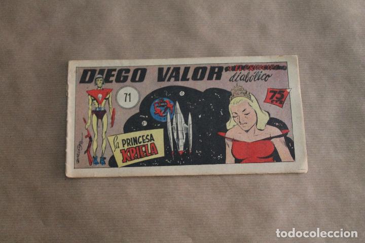 Tebeos: DIEGO VALOR N&ordm; 71 , ORIGINAL - Foto 1