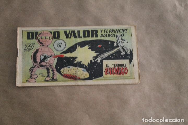 Tebeos: DIEGO VALOR N&ordm; 67 , ORIGINAL - Foto 1