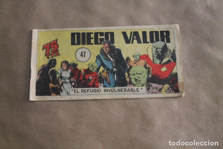 Tebeos: DIEGO VALOR N&ordm; 47 , ORIGINAL - Foto 1