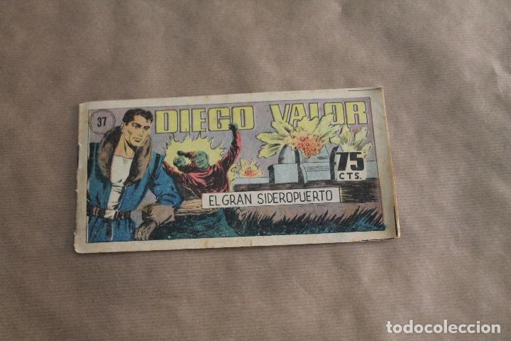 Tebeos: DIEGO VALOR N&ordm; 37 , ORIGINAL - Foto 1