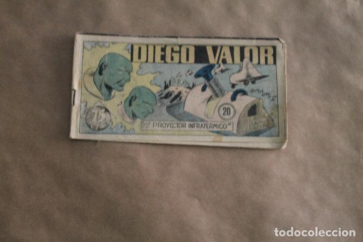 Tebeos: DIEGO VALOR N&ordm; 20 , ORIGINAL - Foto 1