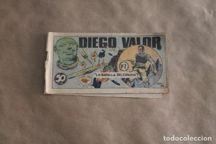 Tebeos: DIEGO VALOR N&ordm; 7 , ORIGINAL - Foto 1