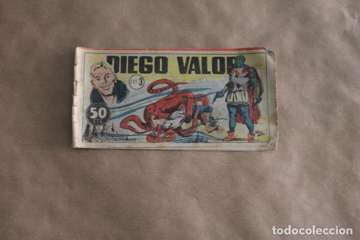 Tebeos: DIEGO VALOR N&ordm; 3 , ORIGINAL - Foto 1