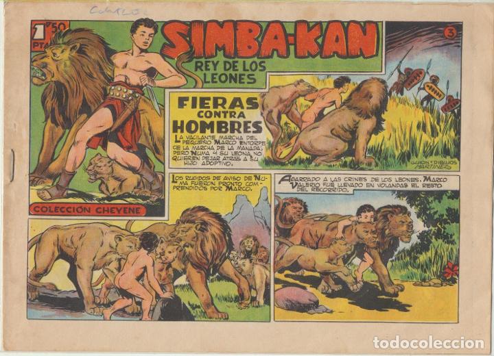 Tebeos: Simba-Kan n&ordm; 3. Marco 1959 - Foto 1