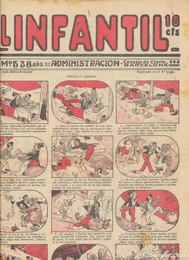 Tebeos: El Infantil n&ordm; 538. Marco 1934 - Foto 1