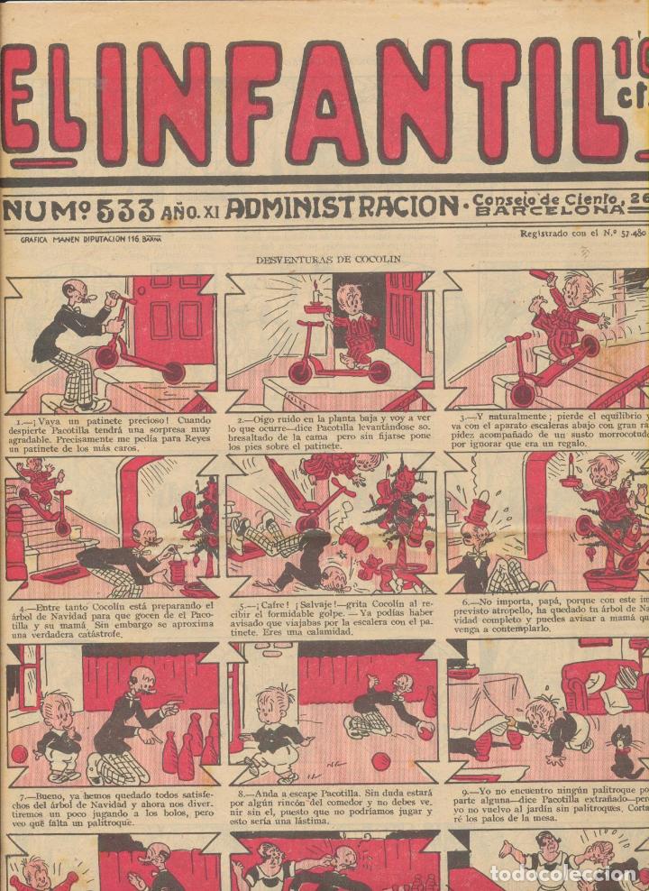 Tebeos: El Infantil n&ordm; 533. Marco 1934 - Foto 1