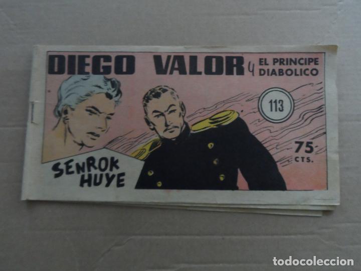 Tebeos: DIEGO VALOR N&ordm; 113 1&ordf; SERIE ORIGINAL EDITORIAL CID - Foto 1
