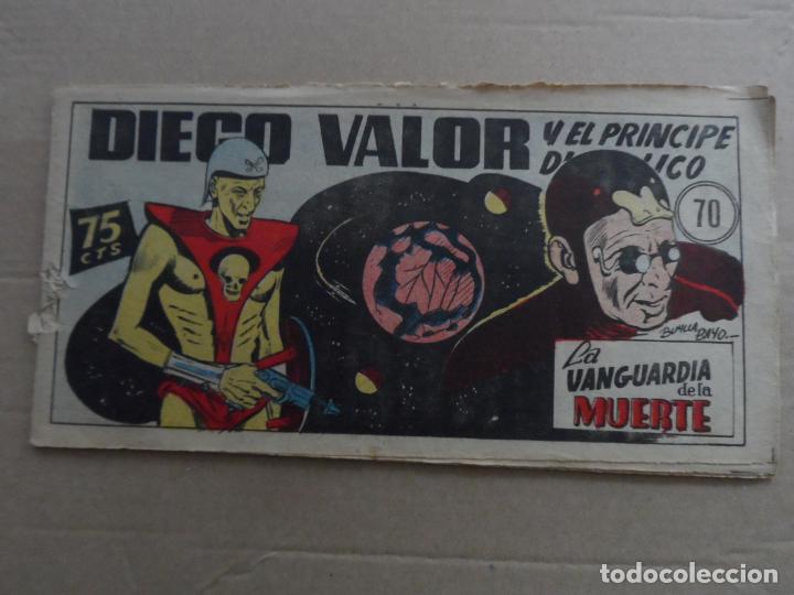 Tebeos: DIEGO VALOR N&ordm; 70 1&ordf; SERIE ORIGINAL EDITORIAL CID - Foto 1