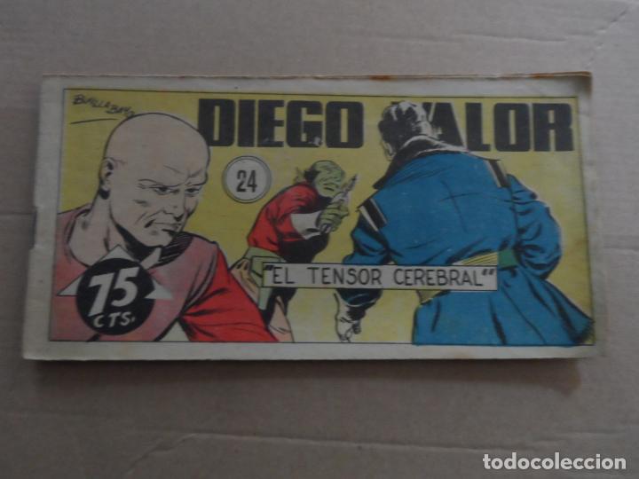 Tebeos: DIEGO VALOR N&ordm; 24 1&ordf; SERIE ORIGINAL EDITORIAL CID - Foto 1
