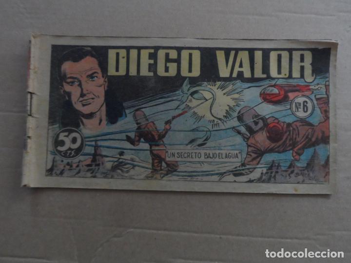 Tebeos: DIEGO VALOR N&ordm; 6 1&ordf; SERIE ORIGINAL EDITORIAL CID - Foto 1