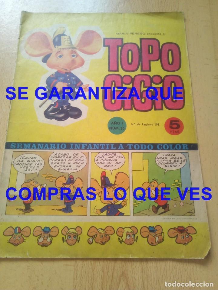 Tebeos: TOPO GIGIO 35 SEMIC TEBEO U46 - Foto 1