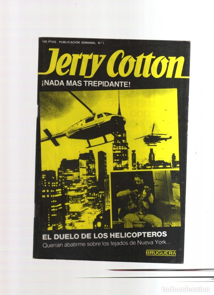 Tebeos: JERRY COTTON NADA MAS TREPIDANTE N,1 - Foto 1