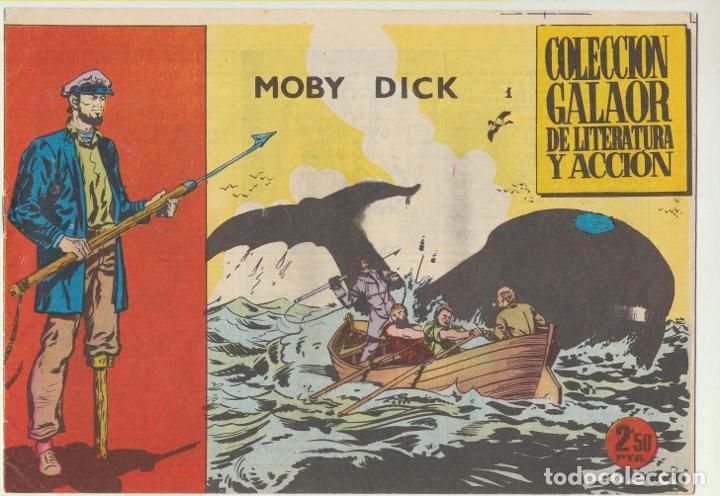 Tebeos: Moby Dick. Galaor 1965. Colecci&oacute;n Completa 4 ejemplares - Foto 1