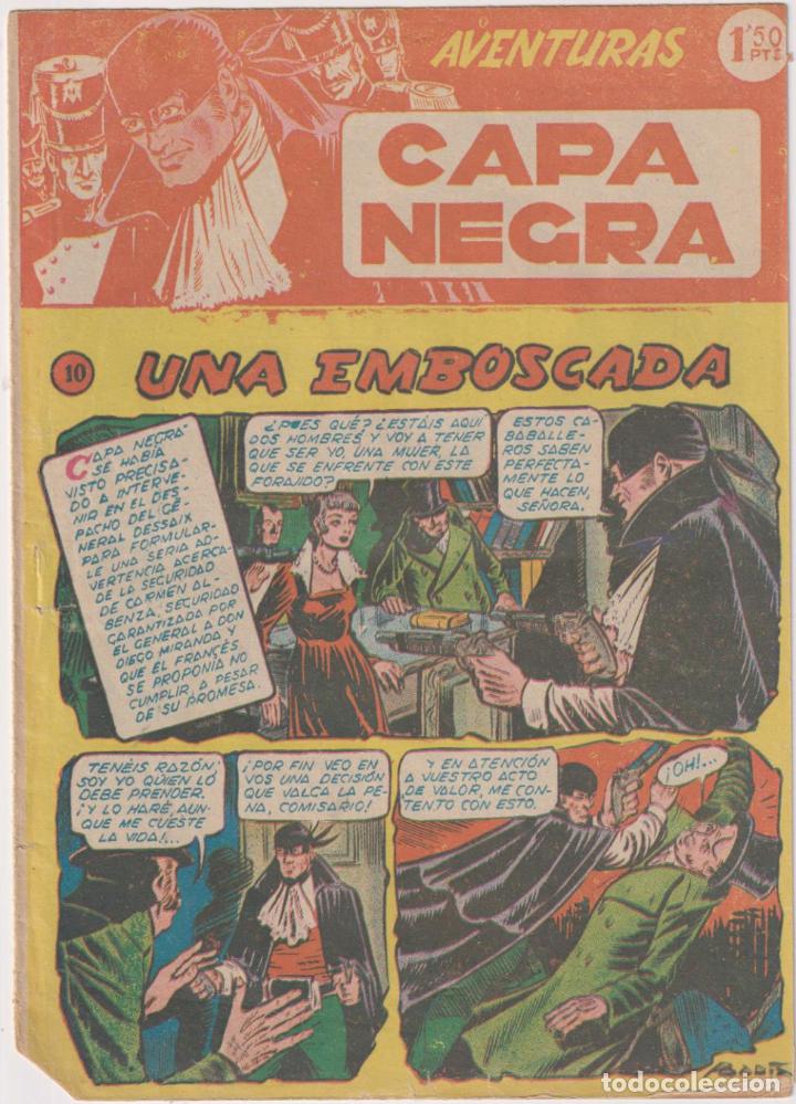 Tebeos: Capa Negra n&ordm; 10. Ricart 1953 - Foto 1