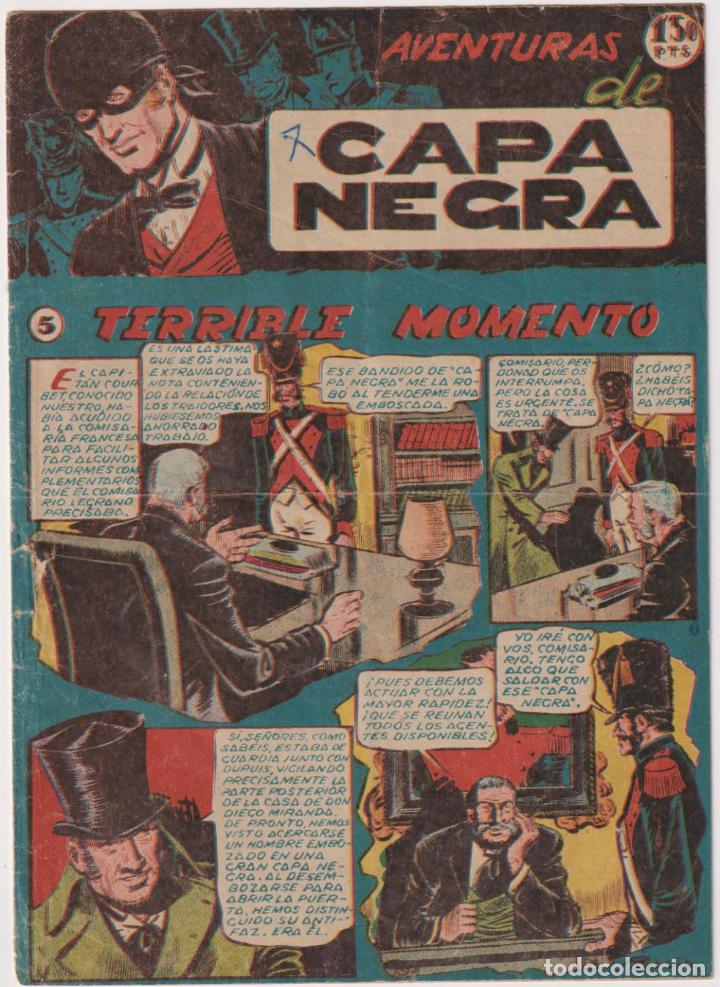 Tebeos: Capa Negra n&ordm; 5. Ricart 1953 - Foto 1