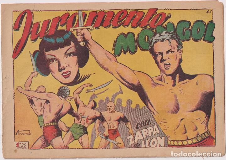 Tebeos: Zarpa de Le&oacute;n n&ordm; 47. Toray 1949