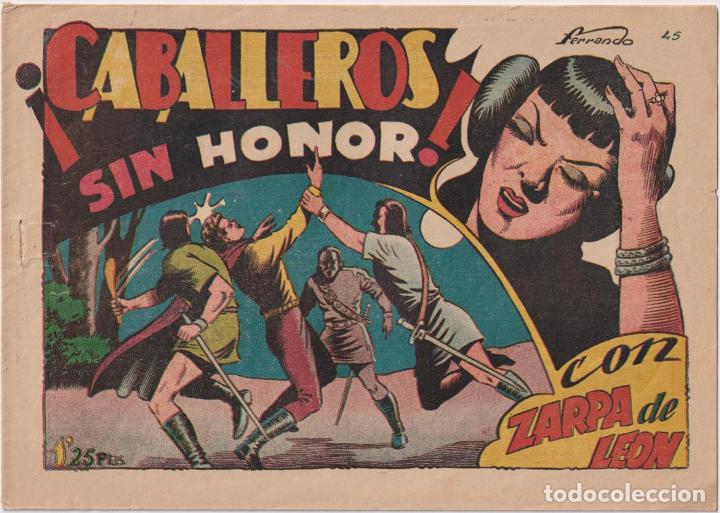 Tebeos: Zarpa de Le&oacute;n n&ordm; 45. Toray 1949
