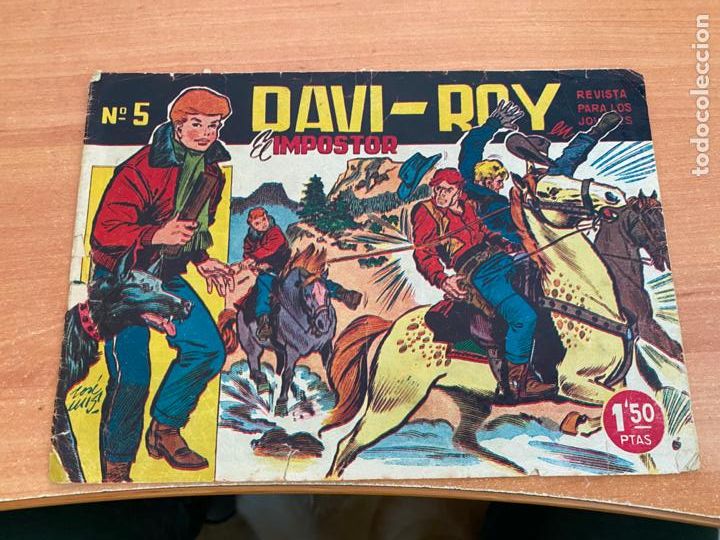 Tebeos: DAVI-ROY N&ordm; 5 EL IMPOSTOR (ORIGINAL EDITORIAL CREO) (COB61) - Foto 1