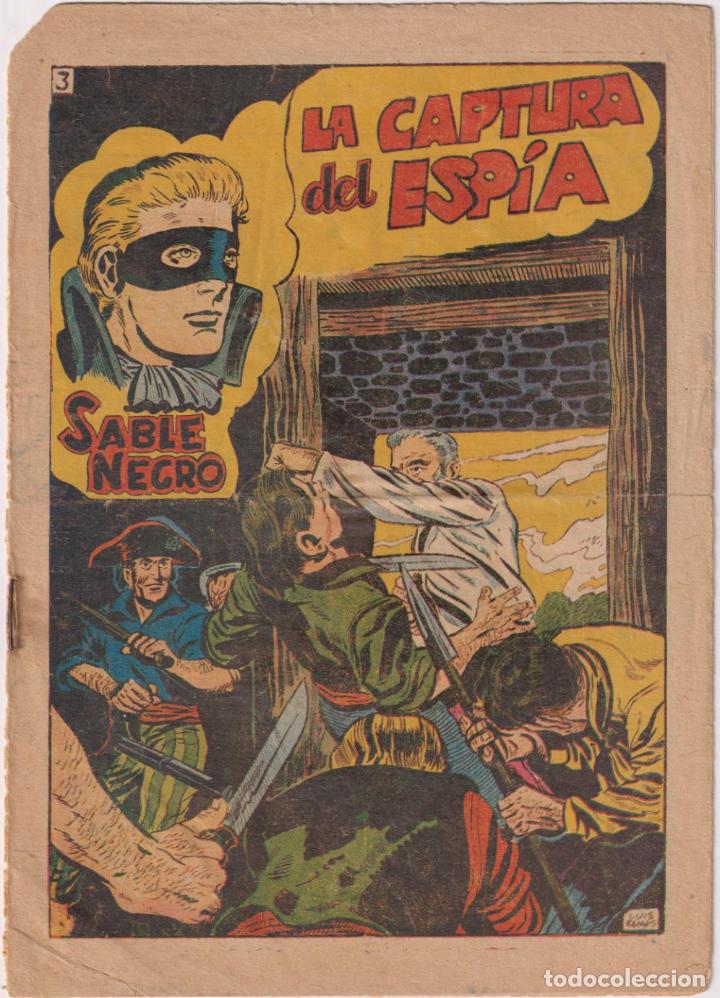 Tebeos: Sable Negro n&ordm; 3. Grafidea 1957 - Foto 1