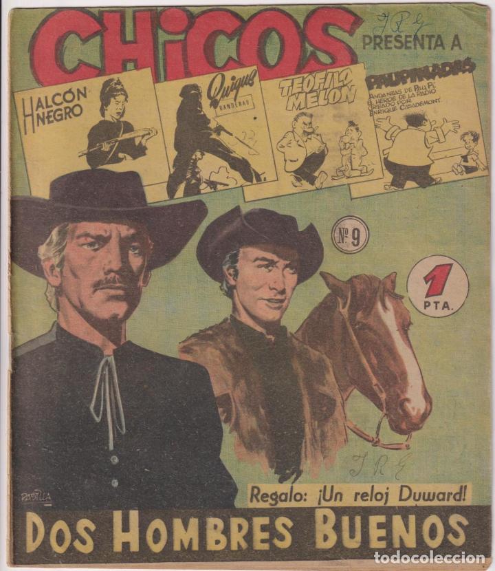 Tebeos: Chicos n&ordm; 9. Cid 1954 - Foto 1