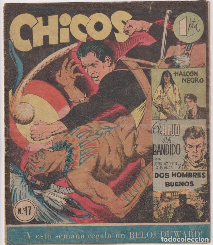 Tebeos: Chicos n&ordm; 17. Cid 1954 - Foto 1