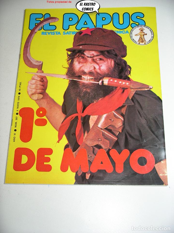 Tebeos: El Papus n&ordm; 207, revista, ed. Amaika 1978 - Foto 1