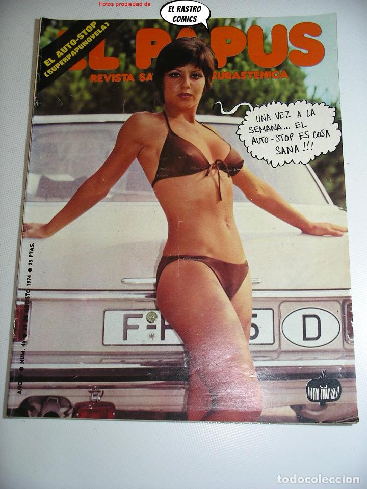 Tebeos: El Papus n&ordm; 46, revista, ed. Amaika 1974