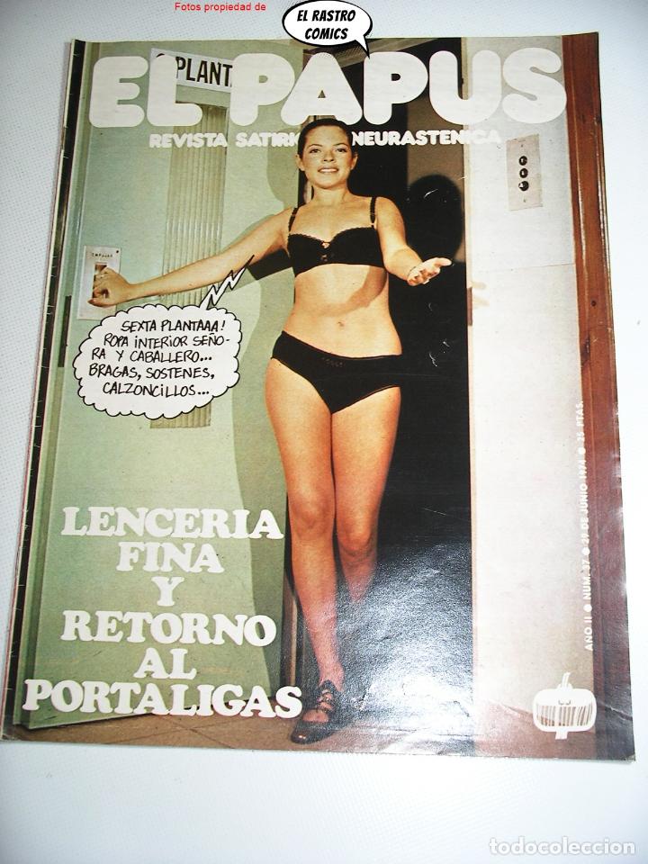Tebeos: El Papus n&ordm; 37, revista, ed. Amaika 1974