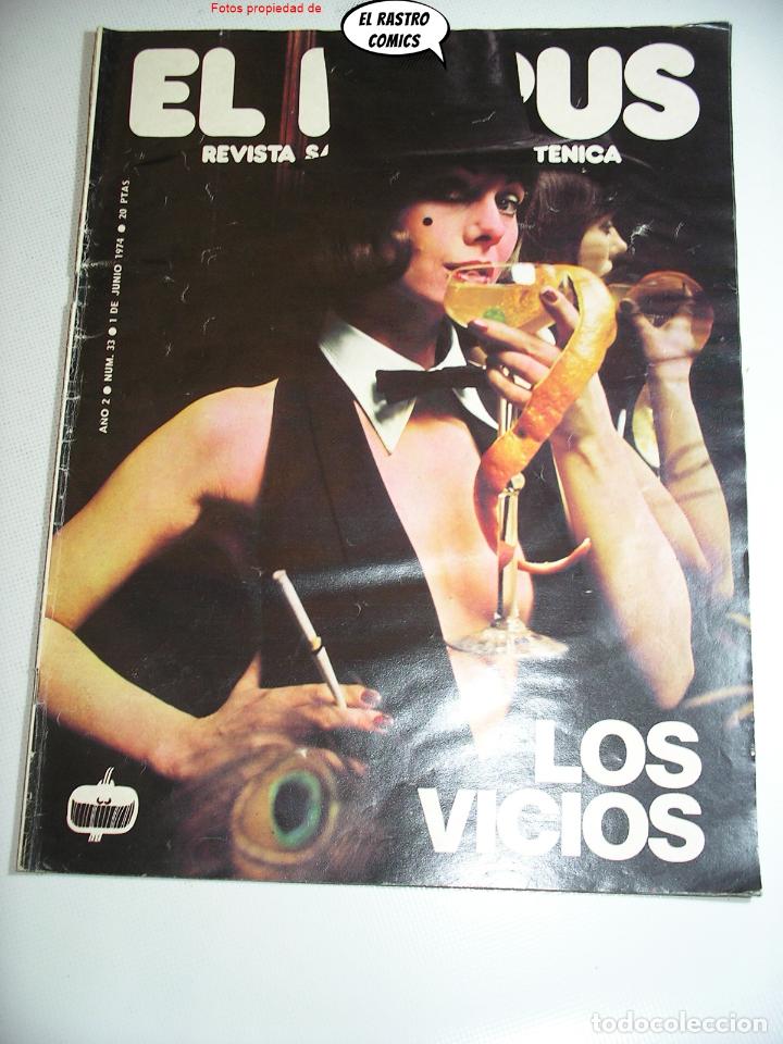 Tebeos: El Papus n&ordm; 33, revista, ed. Amaika 1974