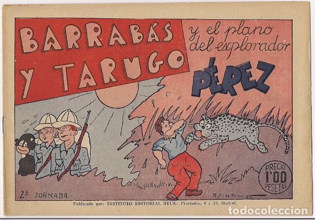 Tebeos: Barrabas y Tarugo. 2. Instituto editorial Reus. - Foto 1
