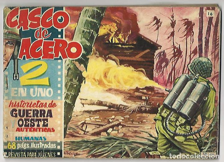 Tebeos: Manhattan. Casco de acero. 16. - Foto 1
