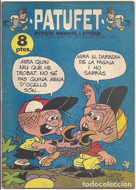 Tebeos: Bagu&ntilde;a y Cornet. Patufet. 102. - Foto 1