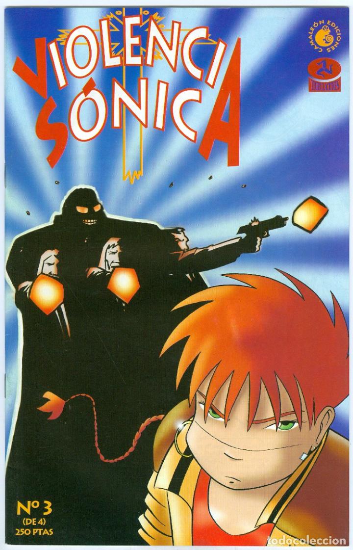 Tebeos: Camale&oacute;n. Violencia s&oacute;nica. 3. - Foto 1