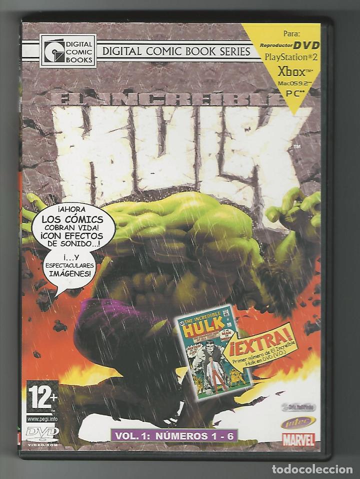 Tebeos: Intec interactive. Digital c&oacute;mic books. 1. Hulk. - Foto 1