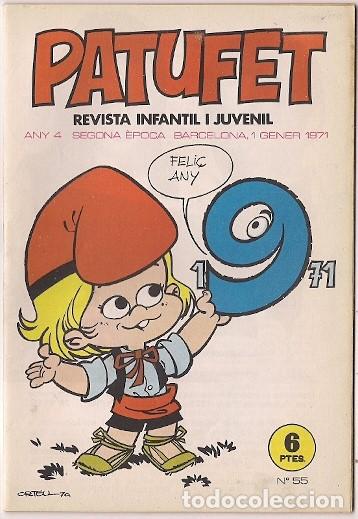 Tebeos: Bagu&ntilde;a y Cornet. Patufet. 55 - Foto 1