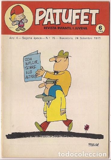 Tebeos: Bagu&ntilde;a y Cornet. Patufet. 75 - Foto 1