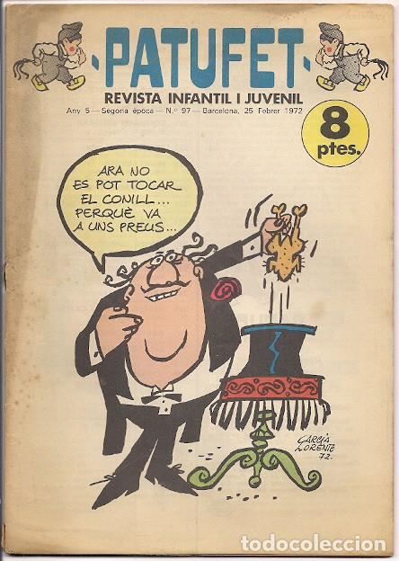 Tebeos: Bagu&ntilde;a y Cornet. Patufet. 97 - Foto 1
