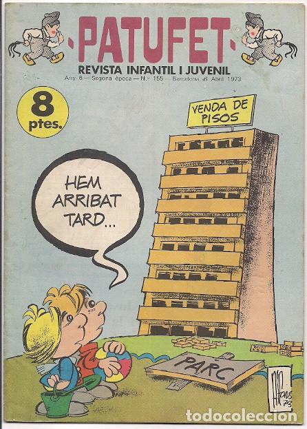 Tebeos: Bagu&ntilde;a y Cornet. Patufet. 155. - Foto 1